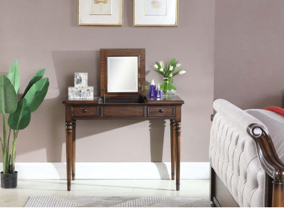 Real wood Table Classic Console Mirror Chest of drawers Dressing table Bedroom new